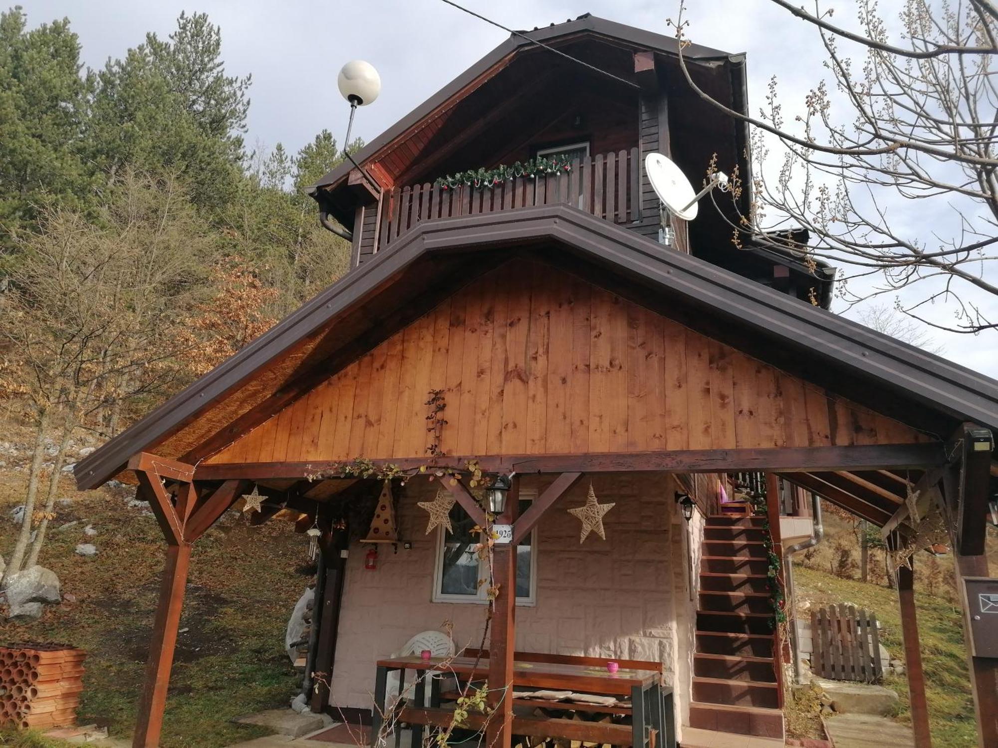 Vila Vikendica Moonlight Zaovine Exteriér fotografie